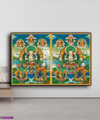 File PSD File tranh phật cổ PG8688 (bản gốc) độ phân giải cao