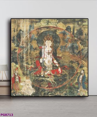 Tải file gốc File tranh phật cổ PG8713 (bản PSD) còn layer