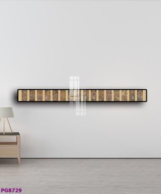 File tranh in trần 3D File tranh phật cổ PG8729 (ảnh gốc)