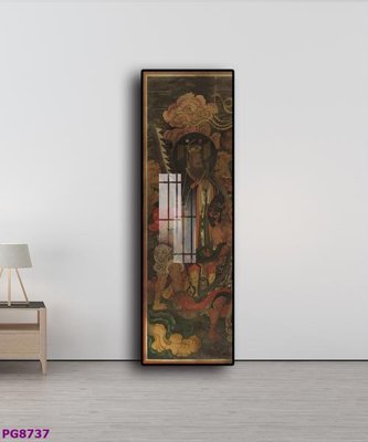 File gốc File tranh phật cổ PG8737 (in mica) làm bảng hiệu