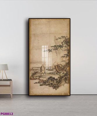 File gốc File tranh phật cổ PG8812 (in mica) làm quà tặng