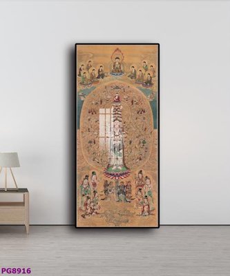 Hình ảnh file gốc File tranh phật cổ PG8916 (chất lượng cao)