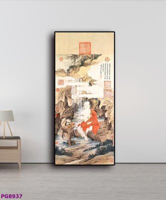 File tranh File tranh phật cổ PG8937 (bản gốc) treo quán cafe