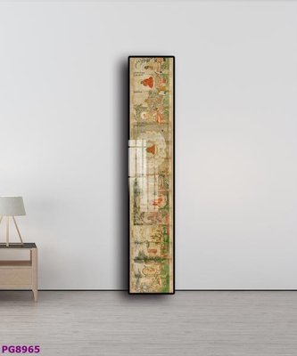 File in trần File tranh phật cổ PG8965 (bản gốc) phong cảnh