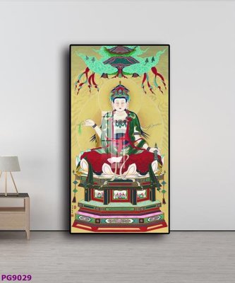 Tải file File tranh phật cổ PG9029 (PSD) cho in ấn quảng cáo