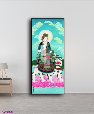 File in trần File tranh phật cổ PG9048 (file gốc) xuyên sáng