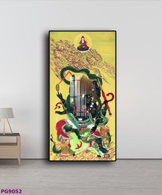 File gốc File tranh phật cổ PG9052 (vector) cho in ấn