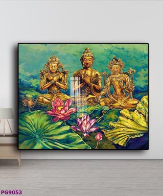 File gốc in tráng gương File tranh phật cổ PG9053 chi tiết