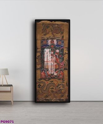 File tranh File tranh phật cổ PG9071 (bản gốc) in lụa 5D