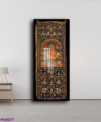 File gốc File tranh phật cổ PG9077 (in mica) trang trí