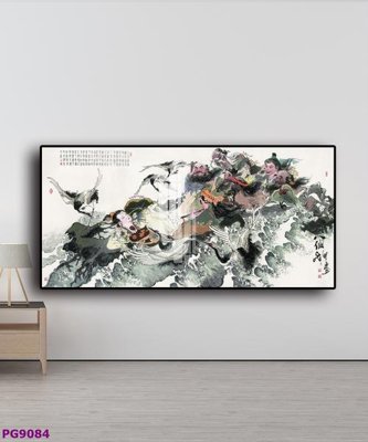 File gốc File tranh phật cổ PG9084 (thiết kế) cho in ấn