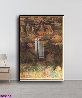 File gốc File tranh phật cổ PG9100 (PNG) chất lượng cao