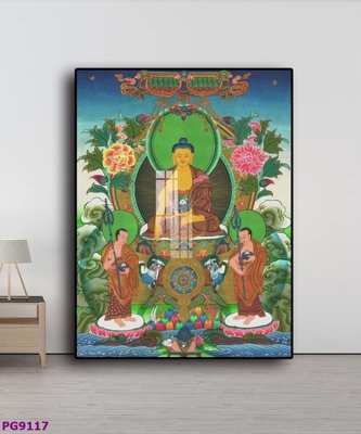 Hình ảnh gốc File tranh phật cổ PG9117 (để in khổ lớn)