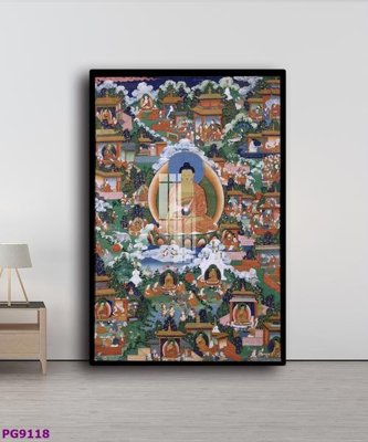 Tải file gốc File tranh phật cổ PG9118 (in khổ lớn) không vỡ