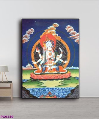 File tranh File tranh phật cổ PG9140 (file gốc) chuẩn màu in