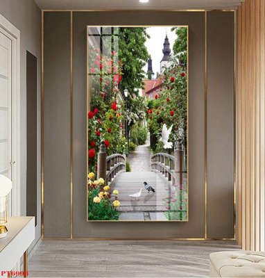 Tải file Tranh sơn thủy thác nước PT6993 (ảnh gốc) file TIFF