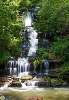 File PSD File phong thủy đứng thác nước PTD138 (nguyên bản) cho thiết kế