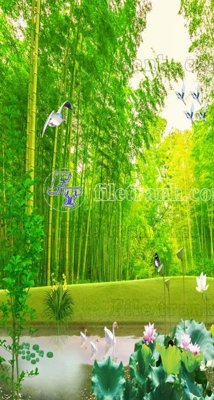 Tải file File phong thủy đứng thác nước PTD2098 (gốc) chủ đề tôn giáo