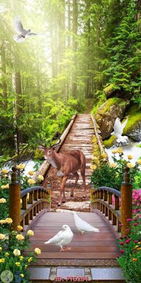 Tải file File phong thủy đứng thác nước PTD284 (gốc) in ấn ngay lập tức