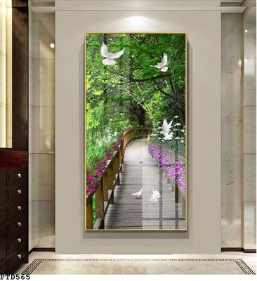 Download file File phong thủy đứng thác nước PTD565 (chuẩn in) File phong thủy đứng thác nước PTD565