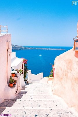 Chi tiết file ảnh File phong thủy đứng thác nước PTD896 sắc nét