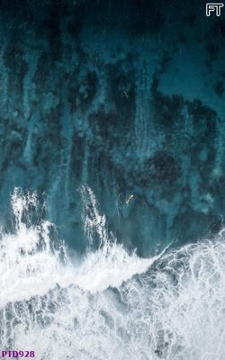 File tranh gốc PSD File phong thủy đứng thác nước PTD928 còn nguyên layer