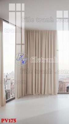 File tranh File gốc in phông live tream phòng phát sóng trực tiếp PV175 (gốc) chủ đề thiên nhiên