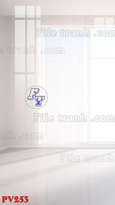 File tranh File gốc in phông live tream phòng phát sóng trực tiếp PV253 (bản gốc) treo phòng ăn