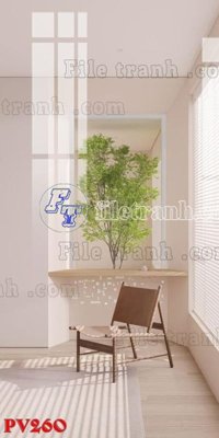 File tranh File gốc in phông live tream phòng phát sóng trực tiếp PV260 (bản gốc) in lụa 3D