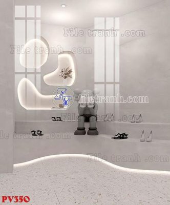 File PSD File gốc in phông live tream phòng phát sóng trực tiếp PV350 (gốc) tách lớp chi tiết