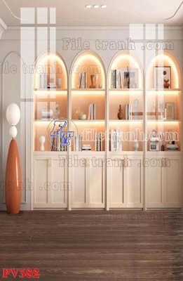 File tranh File gốc in phông live tream phòng phát sóng trực tiếp PV382 (ảnh gốc) in trần xuyên sáng