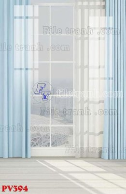 Chi tiết file gốc File gốc in phông live tream phòng phát sóng trực tiếp PV394 (cho in tráng gương)