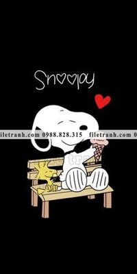 Hình ảnh gốc Phim Hoat Hinh Anime Snoopy 635 (để in khổ lớn)