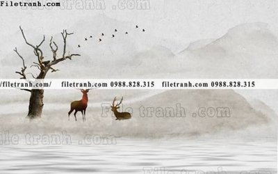 File in lụa Phong canh thuy mac Trung Quoc 212 (phong cảnh) Phong canh thuy mac Trung Quoc 212