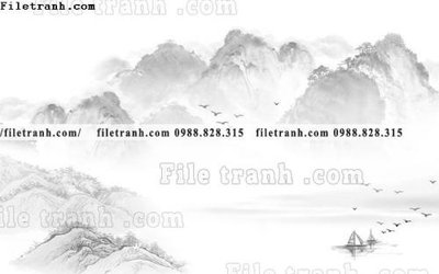 File gốc Phong canh thuy mac Trung Quoc 221 (chuẩn CMYK) cho nhà in