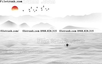 File in ấn Phong canh thuy mac Trung Quoc 270 (bản gốc) sắc nét