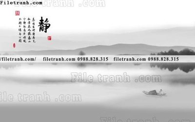 File PSD Phong canh thuy mac Trung Quoc 330 (nguyên gốc) chất lượng cao