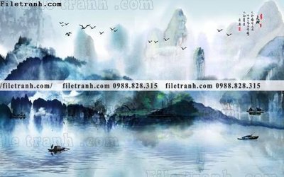 File gốc Phong canh thuy mac Trung Quoc 364 (cho in ấn) từ kho Filetranh