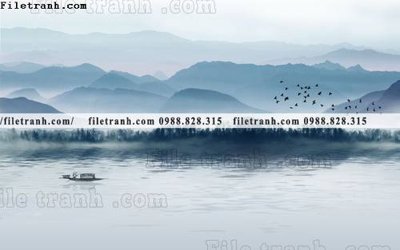 Tải file tranh Phong canh thuy mac Trung Quoc 446 (gốc) tại Filetranh.com