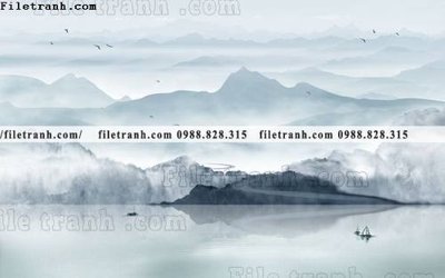 File gốc Phong canh thuy mac Trung Quoc 478 (trang trí) phòng trẻ em