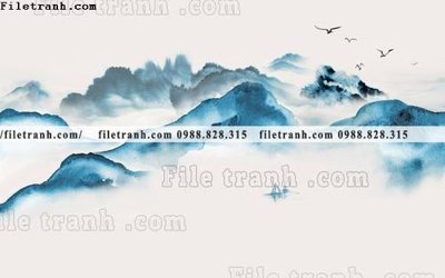 Tải file Phong canh thuy mac Trung Quoc 486 (ảnh gốc) in gạch men