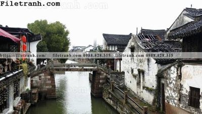 Tải file gốc Phong canh toa nha co Zhang Jiangnan 134 dùng cho in ấn