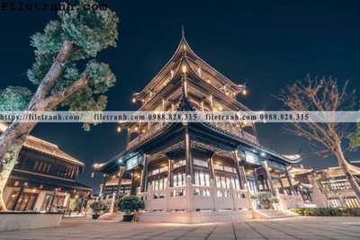 File gốc Phong canh toa nha co Zhang Jiangnan 160 (thiết kế) độc quyền