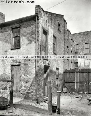 File gốc Poe House_ 1930 (in tráng gương) hiện đại