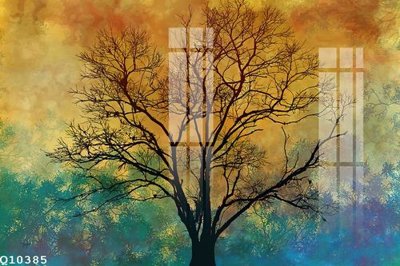 Ảnh gốc File gốc in tranh tổng hợp Q10385 (siêu chi tiết) để in ấn