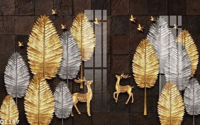 File in trần File gốc in tranh tổng hợp Q1187 (bản gốc) phong cảnh