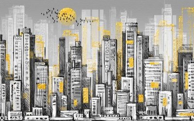 Hình ảnh file gốc File gốc in tranh tổng hợp Q11939 cho in UV