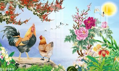 Ảnh gốc file in lụa File gốc in tranh tổng hợp Q12080 chi tiết