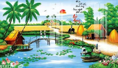 File in mica File gốc in tranh tổng hợp Q12793 (bản gốc) siêu trong