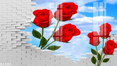 File tranh File gốc in tranh tổng hợp Q1281 (gốc) chủ đề thiên nhiên